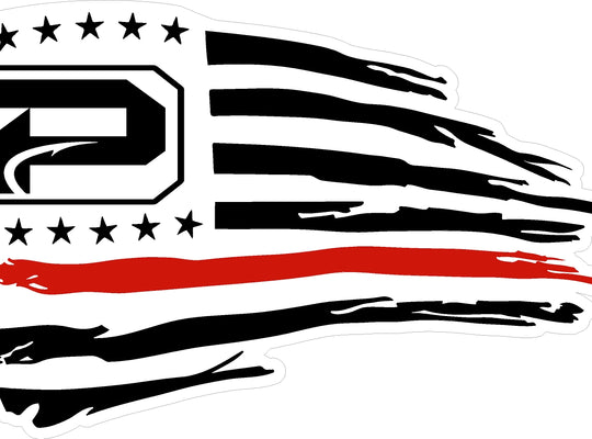 Phantom "P" Firefighter Decal