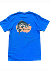 Heybo Bass Jump Shirt - Cali Blue