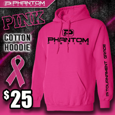 Phantom Warrior Pink Cotton Hoodie