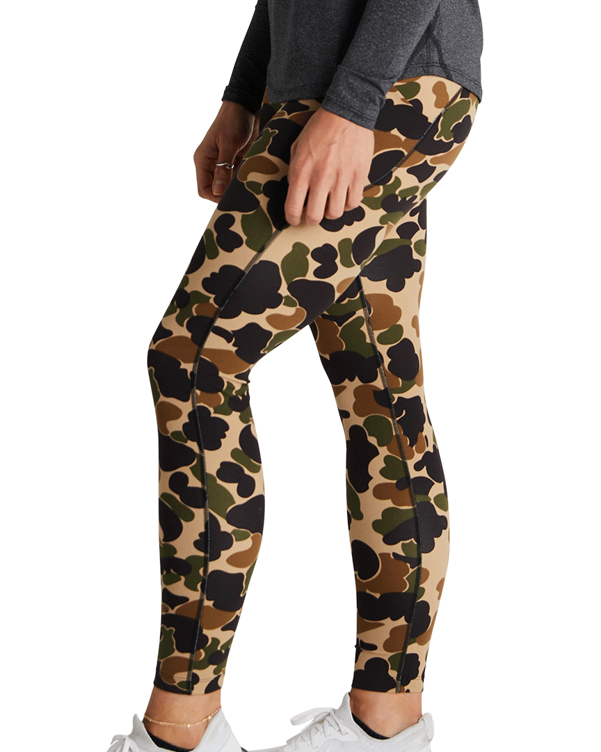 Adidas women's top camo leggings