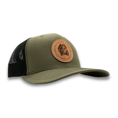 Southern Strut Boykin Retrieve Leather Patch Hat