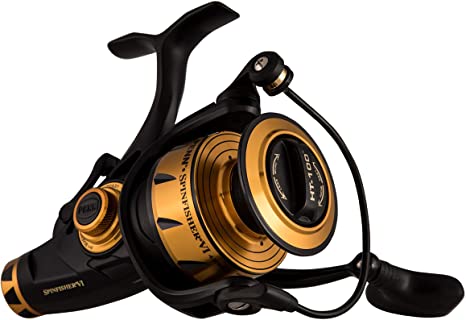 Spinfisher VI Live Liner Spinning Reel - Black Gold 6