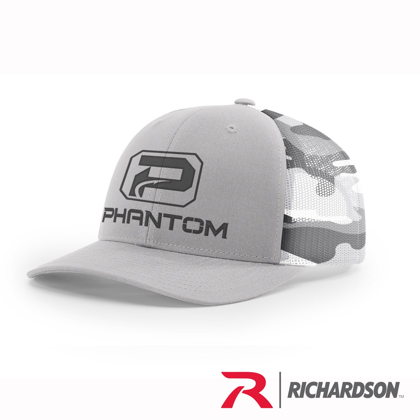 PHANTOM GREY CAMO MESH RICHARDSON STRUCTURED HAT
