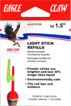 Eagle Claw AGLSTK15R Light Stick Universal 1.5 Inch Glow Refills