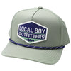 Local Boy Two Toned Rope Hat - Loden